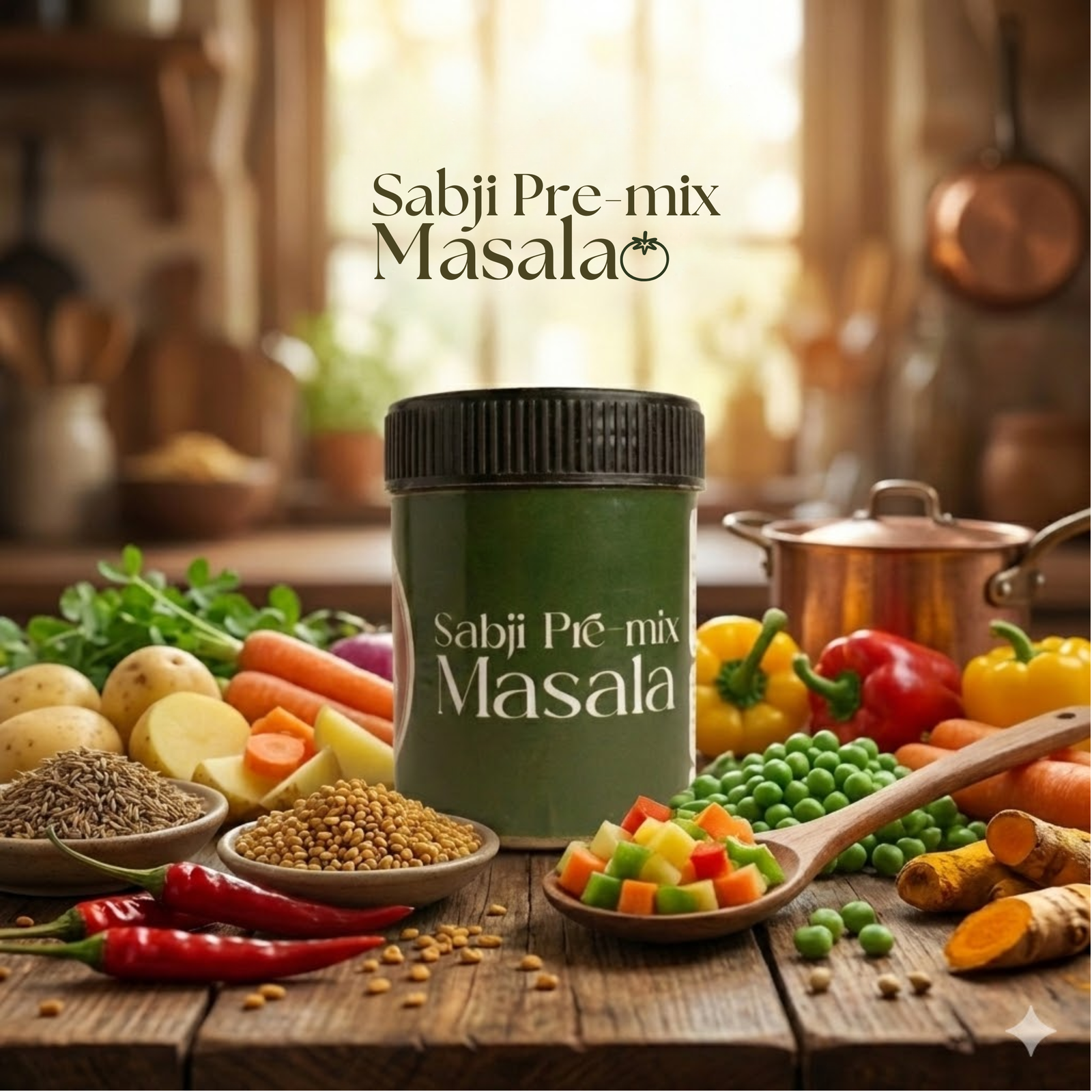 Epic Spices Sabji Pre-mix Masala 100gm - Image 3